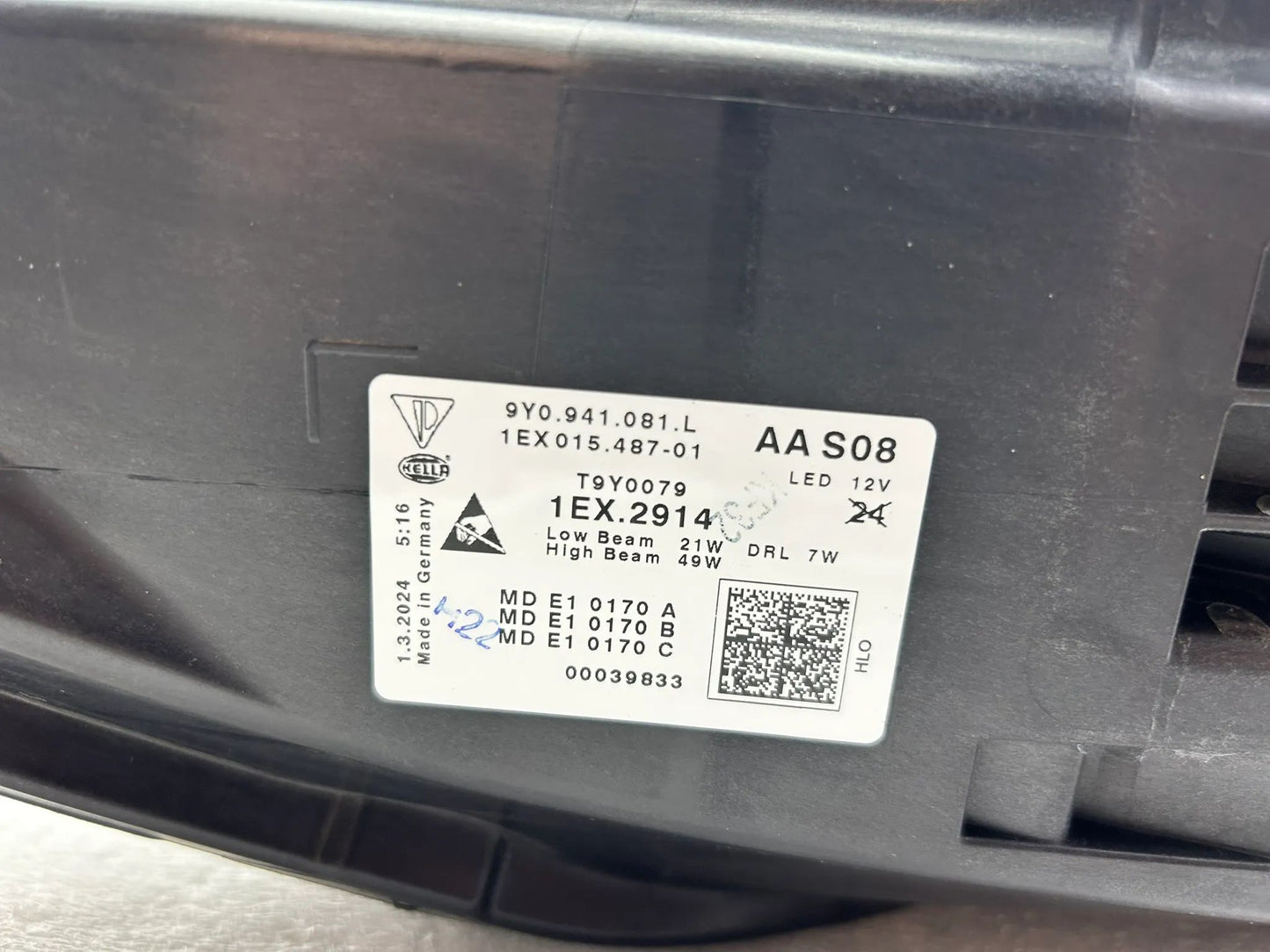 Original Porsche Cayenne 9Y0 LED Scheinwerfer links 9Y0941081L