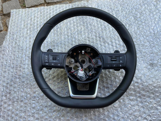 Original Nissan Qashqai J12 Lenkrad Leder 484306UG0D