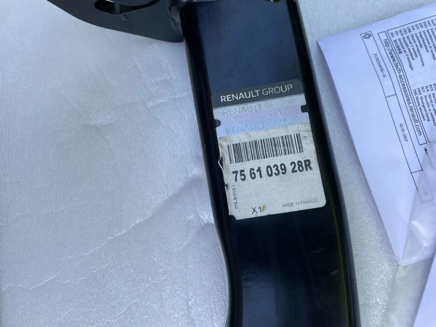 Original Renault Rafale Anhängerkupplung abnehmbar 756103928R