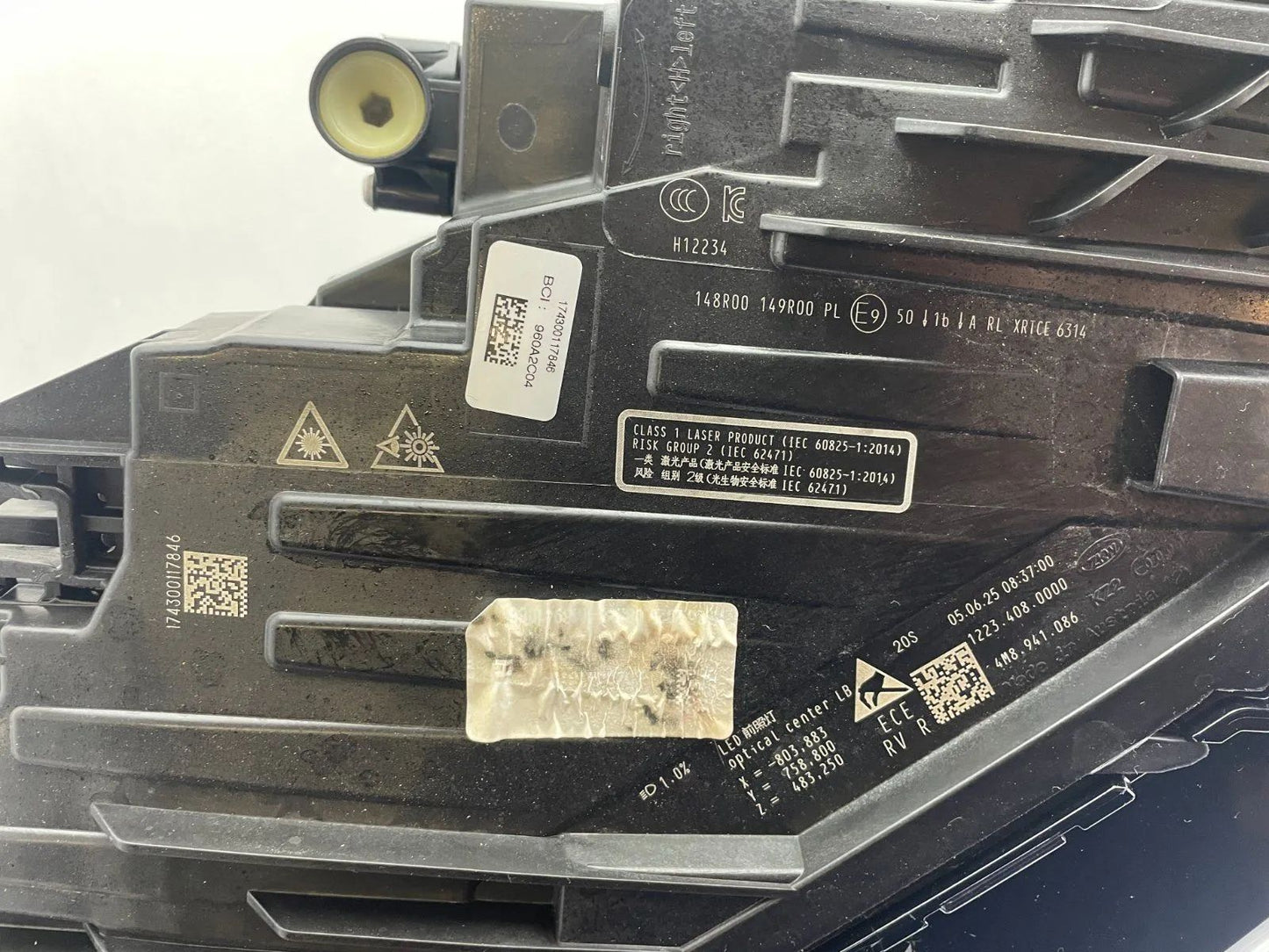 Original Audi Q8 RSQ8 LED Laser Scheinwerfer rechts 4M8941086