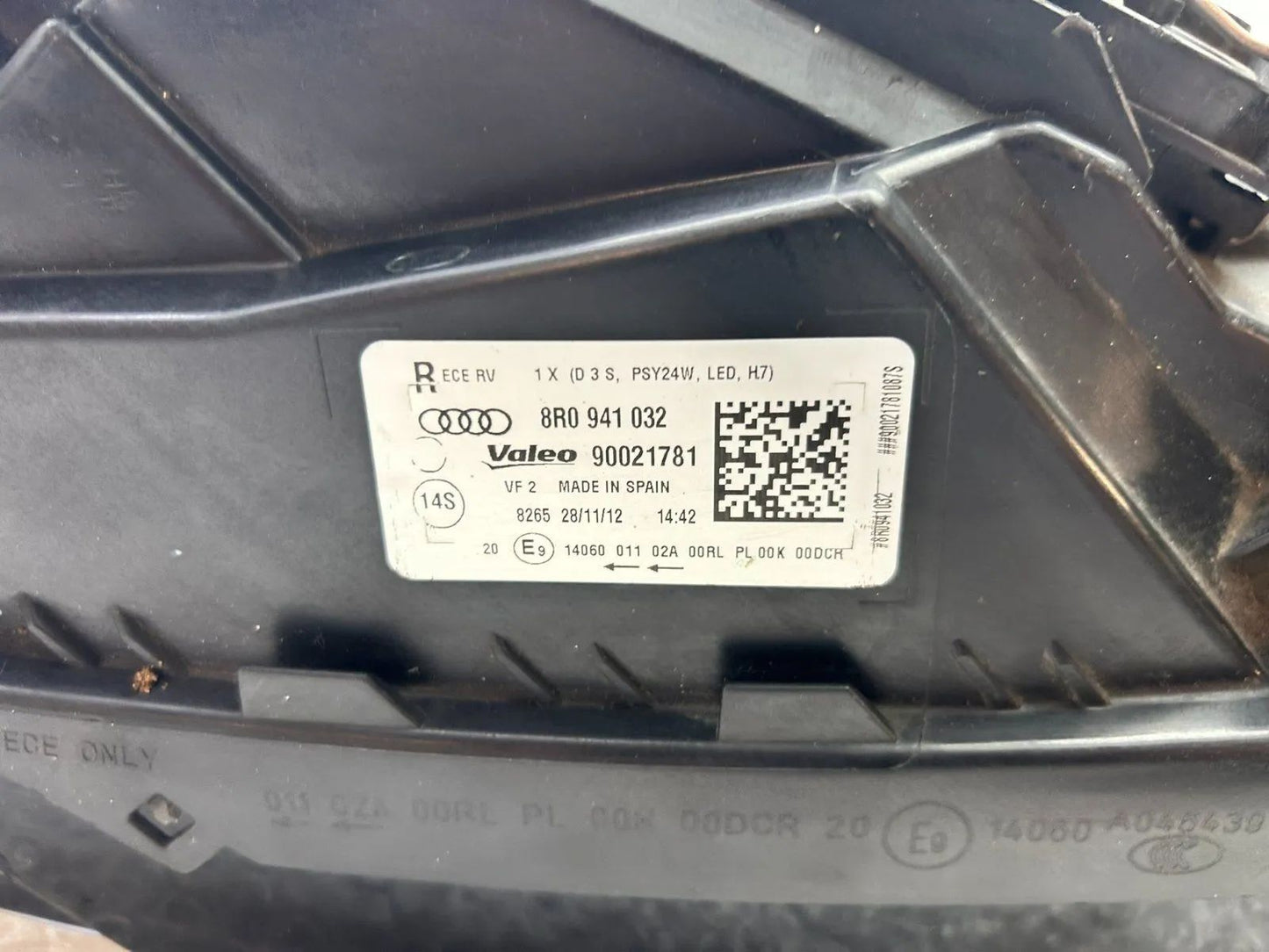 Original Audi Q5 Xenon Scheinwerfer rechts 8R0941032