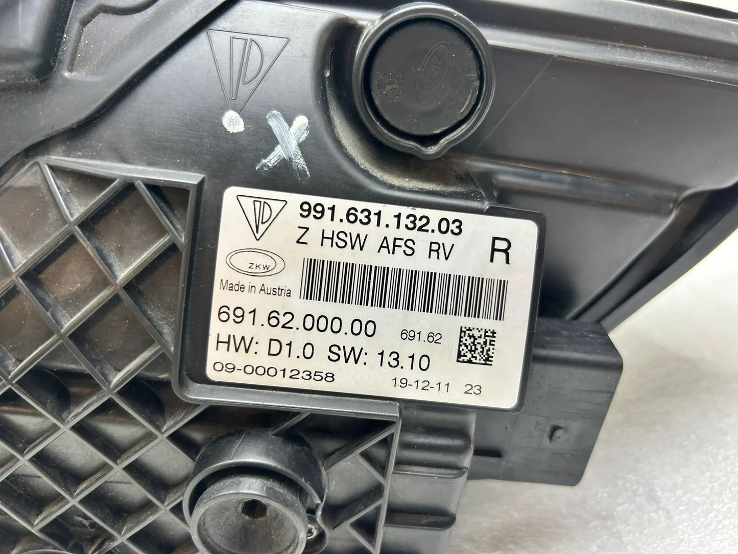 Original Porsche 911 991 Xenon Scheinwerfer rechts 99163113203